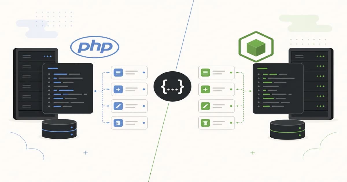 PHP vs Node.js in 2026: Which Backend Is Better for REST APIs?
