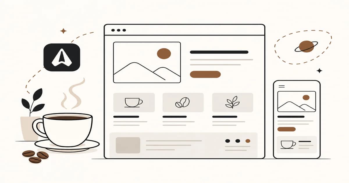 Vibe Coding Experiment: Building a Coffee Shop Landing Page with Antigravity